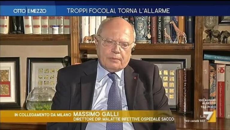 Massimo Galli e le perplessità sui calciatori positivi del Genoa Massimo Galli e le perplessità sui calciatori positivi del Genoa