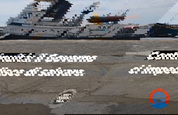 La Guardia Costiera vieta l’imbarco sulla Mare Jonio, la ong: «Il governo ci vieta di soccorrere vite in mare»