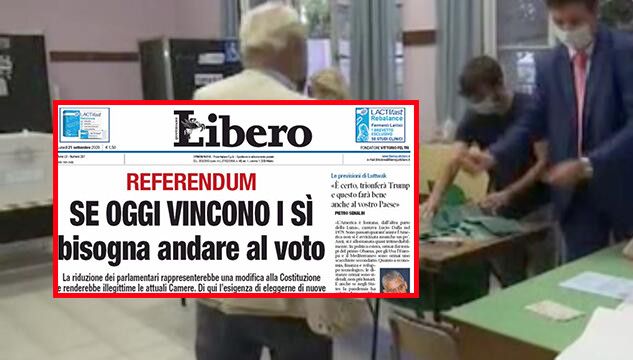 Per Libero, il referendum non è ancora stato approvato e già bisogna andare al voto article-post