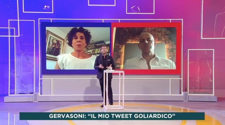 Marco Gervasoni si scusa in televisione con Elly Schlein