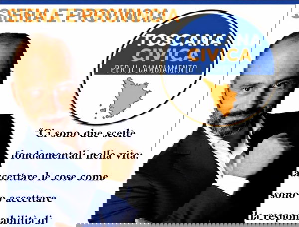 Il candidato in Toscana con Ceccardi: «Roberto Fiore, mio segretario»