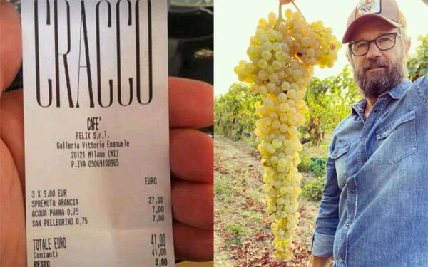 Il nuovo sport italiano: condividere un vecchio scontrino per accusare Carlo Cracco