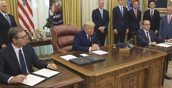 Serbia e Kosovo, storico patto sotto l’egida di Trump