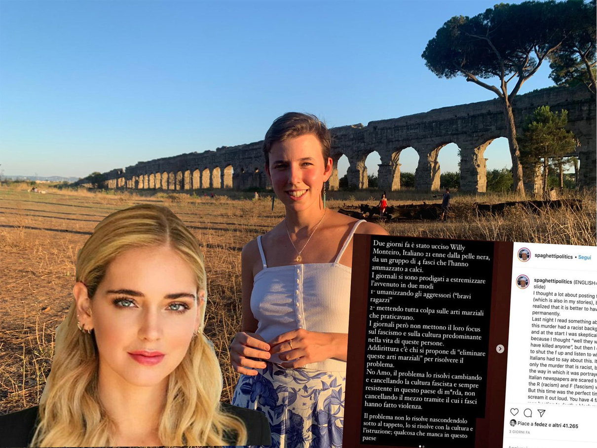 Chiara Ferragni su Willy, parla l’autrice del post su Spaghettipolitics: «Offese a lei e a Fedez, ma concentriamoci sul messaggio» article-post
