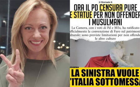 L’indignazione a giorni alterni dei catto-sovranisti per le statue coperte article-post