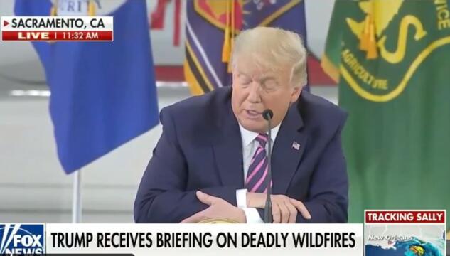 Trump in California