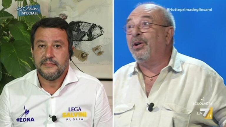 Vauro risponde a Salvini: «Sono un giullare, ma non il tuo giullare»