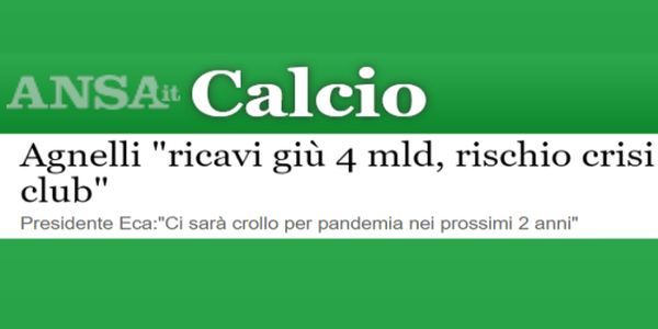 “Dovete patire la fame anche voi!” – I commenti idioti sotto un articolo che parla della crisi del Calcio
