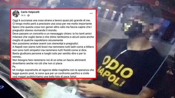 L’edicolante napoletano a Milano aggredito dal cliente con la maglietta ‘Odio Napoli’