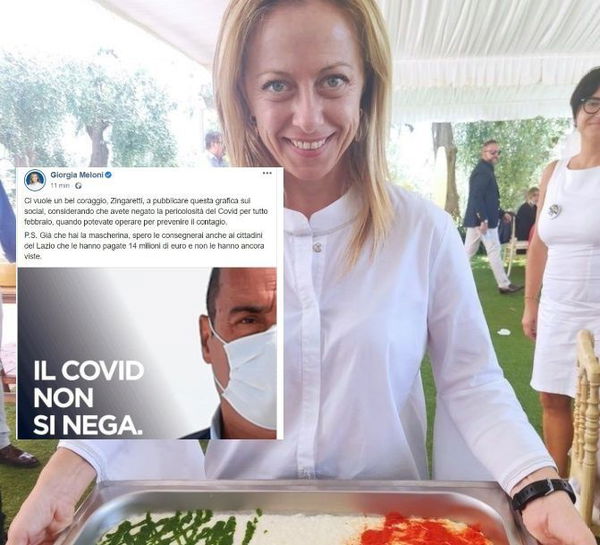 Per Giorgia Meloni i negazionisti del coronavirus sono tutti al governo