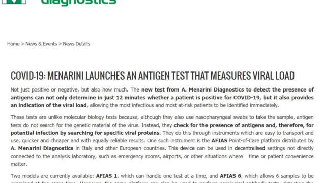 Test rapidi anti Covid
