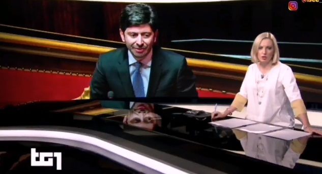 Al Tg1 il ministro della Salute diventa Ministro della Speranza | VIDEO