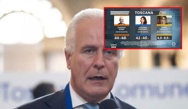 Risultati Toscana, i primi Instant poll danno avanti Eugenio Giani