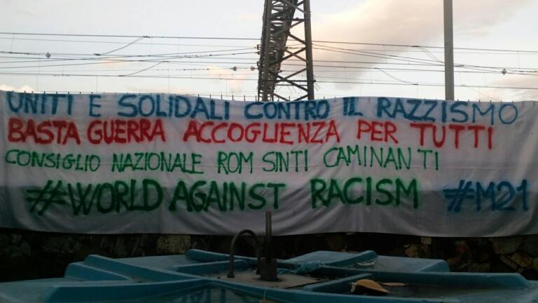 C’è uno sgombero in vista nel campo rom di La Barbuta?