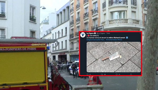 Assalto a Parigi, si indaga per terrorismo: ritrovata una mannaia insanguinata