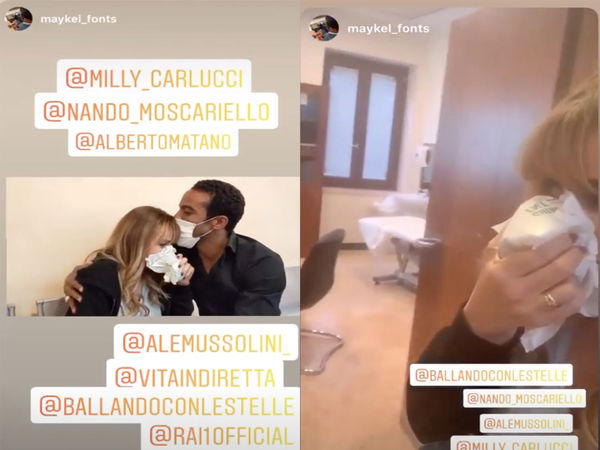 Alessandra Mussolini cade di faccia, tac al naso ma nessun problema