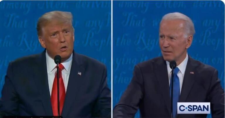 Trump Biden, dibattito sull Trump Biden, dibattito sull