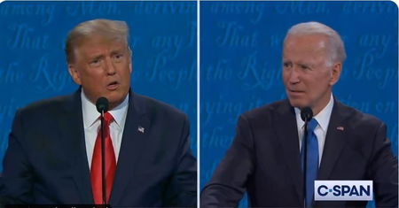 Accuse e polemiche, il secondo dibattito Trump Biden non ha vincitori article-post