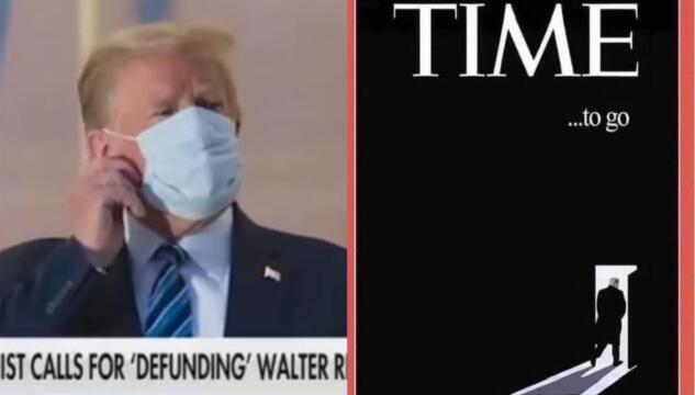 Copertina Time to go Trump