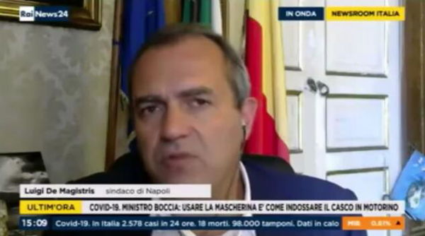 Secondo De Magistris, Conte ha «trasformato la pandemia in pandemonio»