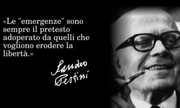 Smettetela di citare frasi a caso di Sandro Pertini