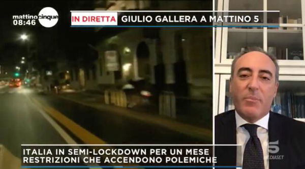 Chissà cosa ne pensa Salvini di Gallera che legittima le misure inserite nell’ultimo Dpcm | VIDEO