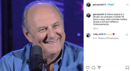 Anche Gerry Scotti comunica la sua positività al Coronavirus article-post