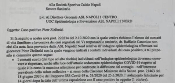 «Partendo, il Napoli avrebbe commesso un reato»