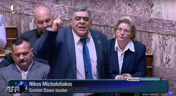 Il leader di Alba Dorata condannato a 13 anni di reclusione