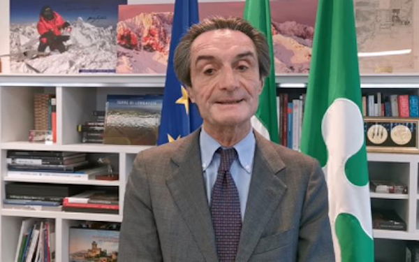 Attilio Fontana dice che non si sta pensando a un lockdown in Lombardia