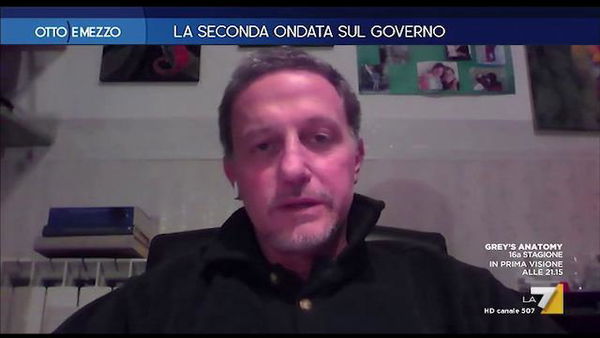 Massimo Giannini in terapia intensiva da 5 giorni: «Come sul fronte di una guerra»