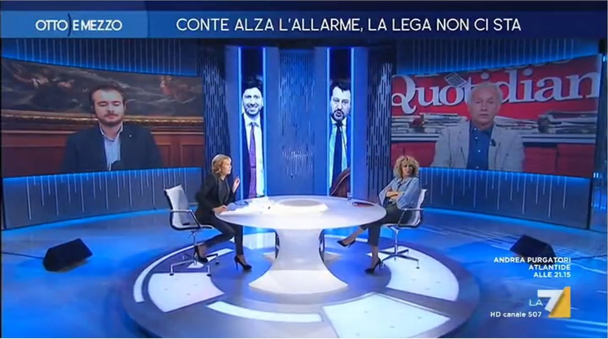 Travaglio contro Molinari sullo stato d’emergenza: “Giusto prorogarlo” article-post