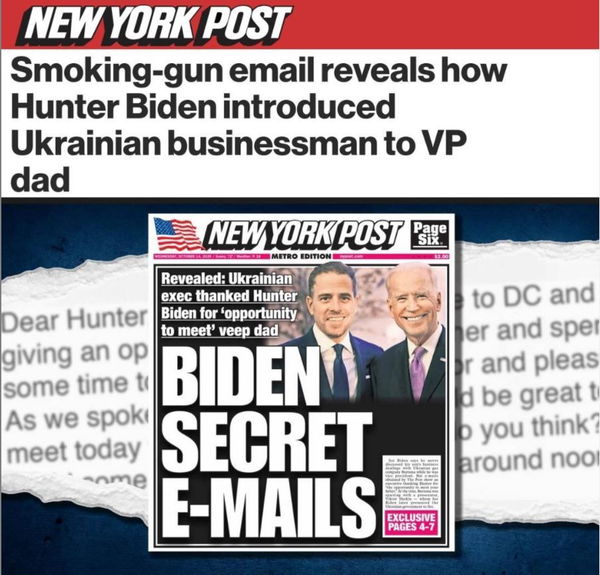 Attacco del NY Post a Biden, ma il pezzo viene smentito dopo poche ore