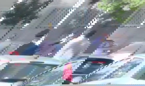 Salvini in tribunale, l’arrivo insieme a Giulia Bongiorno