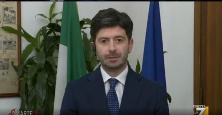 Covid, l’allarme di Speranza a DiMartedì: “Situazione molto seria” Covid, l’allarme di Speranza a DiMartedì: “Situazione molto seria”