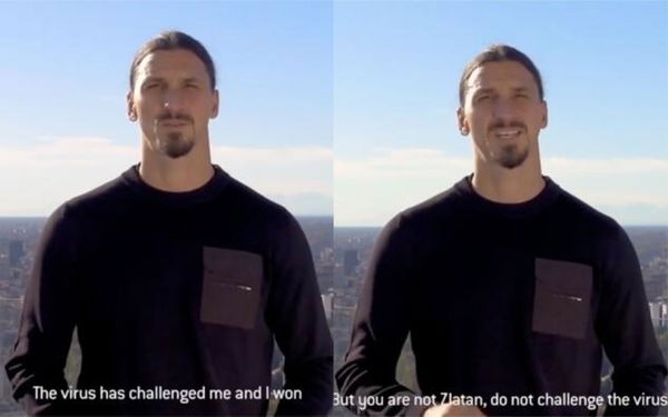 Lo spot della Regione Lombardia: «Tu non sei Zlatan, non sfidare il virus» | VIDEO