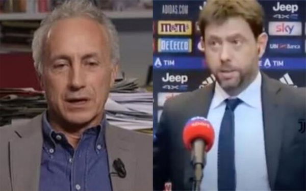 La frecciata di Travaglio: «Con un altro Agnelli la Juve non avrebbe fatto quella sceneggiata»