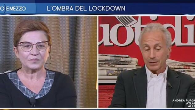Travaglio contro politologa Ventura