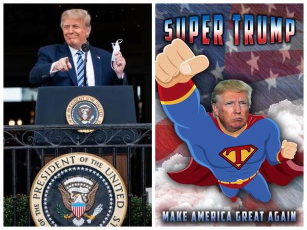 Trump-Superman, voleva indossare una sua maglietta all’uscita dall’ospedale