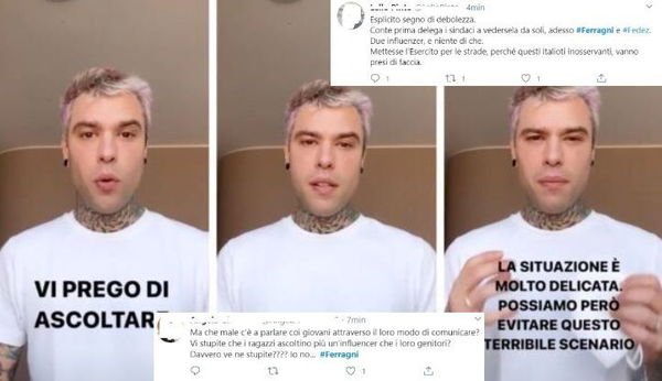 L’opinione pubblica spaccata sulla telefonata di Conte a Fedez e Chiara Ferragni