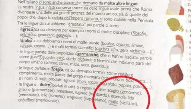 libro mafia dialetto siciliano