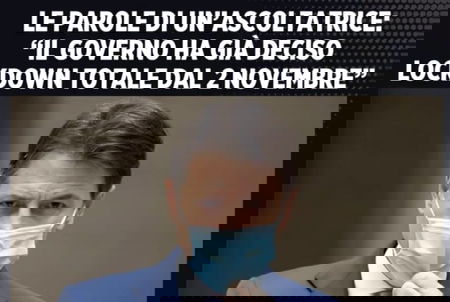 La tenebrosa leggenda del lockdown totale dal 2 novembre (in Lombardia o in tutta Italia, fate voi) article-post