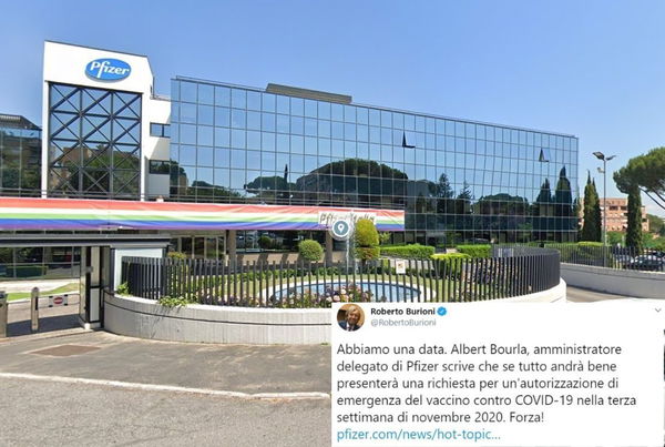 Vaccino Pfizer, Burioni festeggia l’ipotesi di approvazione all’uso di emergenza a fine novembre