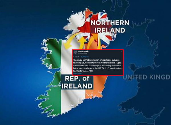 Amazon, su Twitter, è riuscito a riunificare l’Irlanda