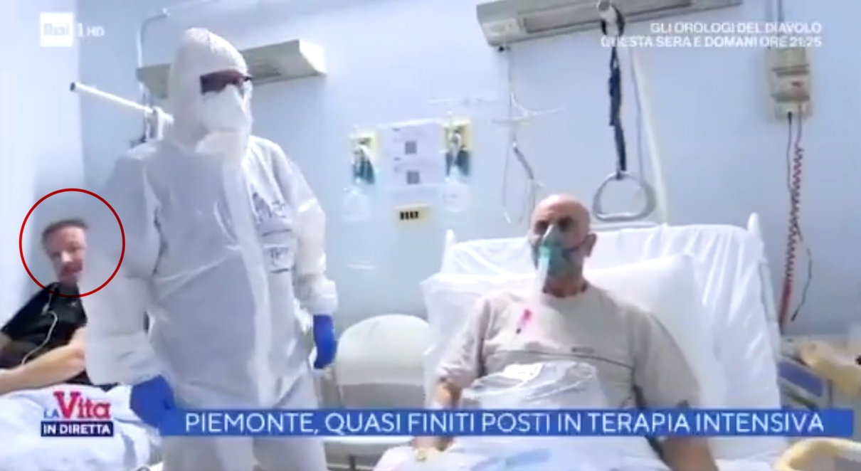 Credete alla pagina «Buffonate di Stato» sul paziente in terapia intensiva senza protezioni? article-post