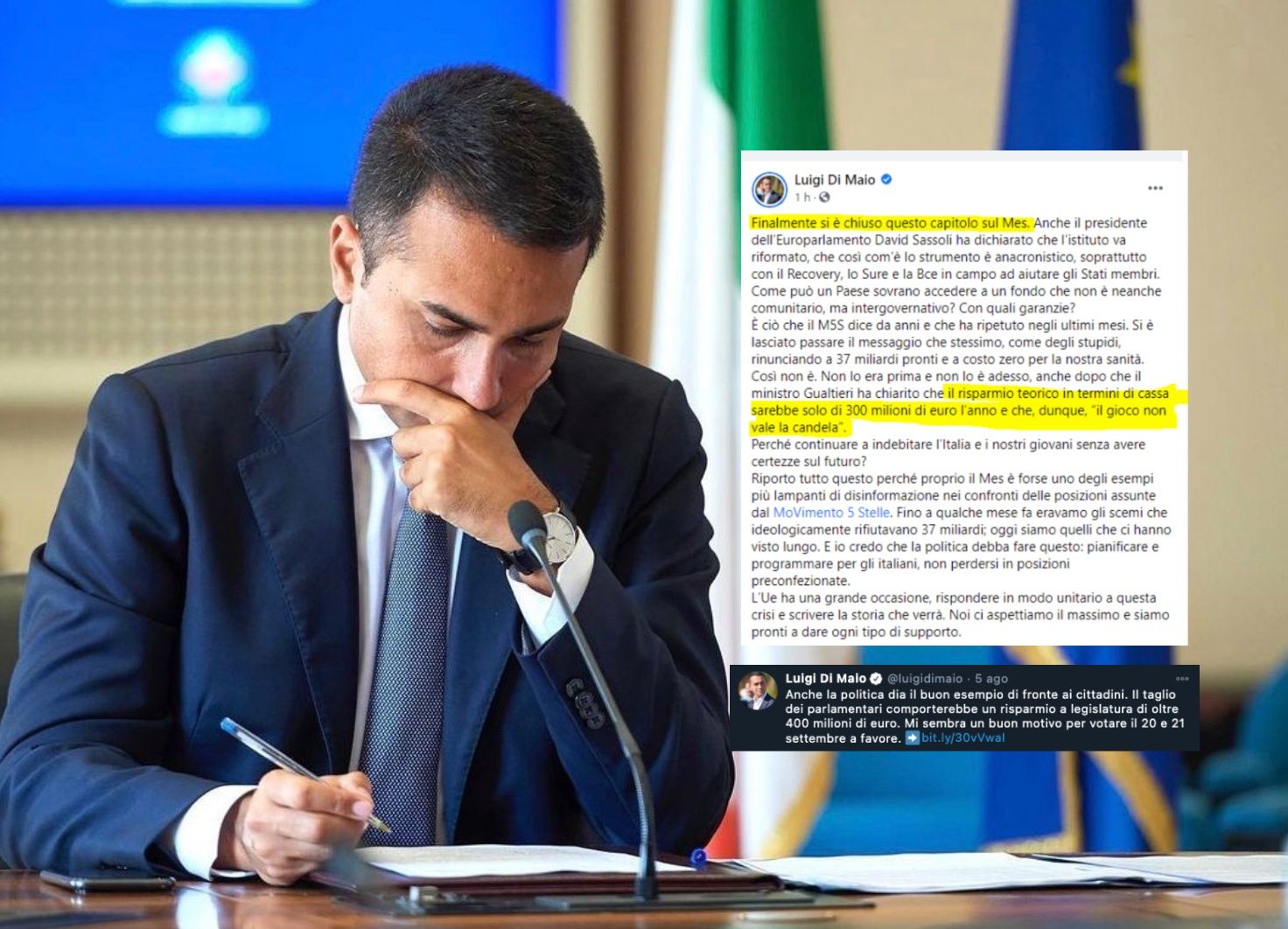 Di Maio sul Mes