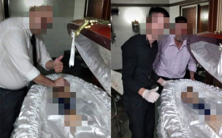 La deriva social: i becchini che postano i selfie con il corpo di Maradona article-post