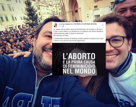 Leghisti che sbagliano: Gasperini e il paragone femminicidio-aborto article-post