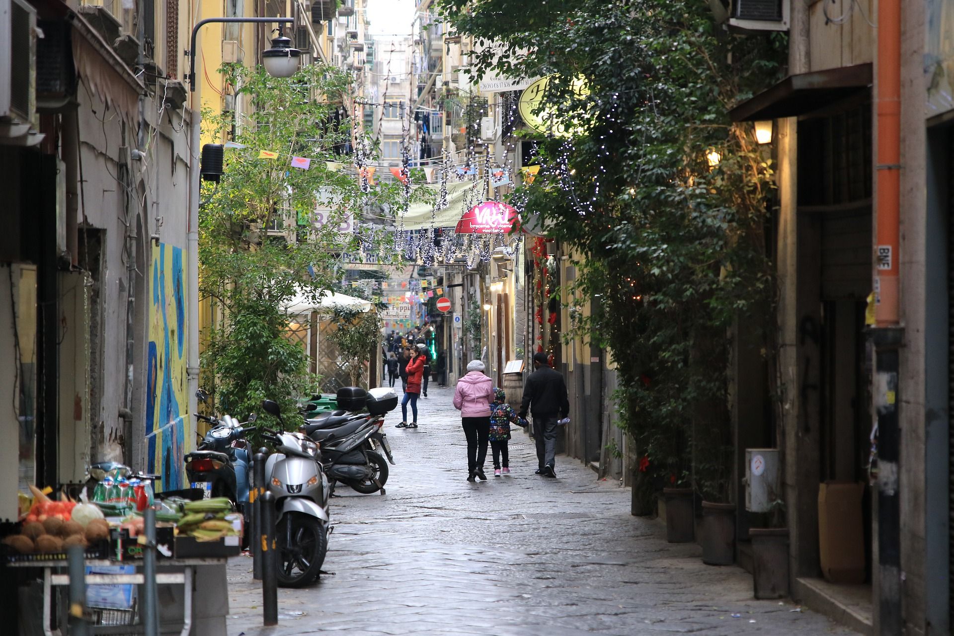 Napoli vietata ai pedoni