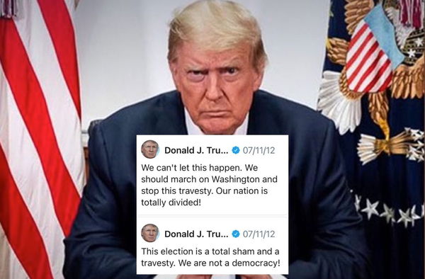 Quando Trump voleva la marcia su Washington dopo l’elezione di Obama